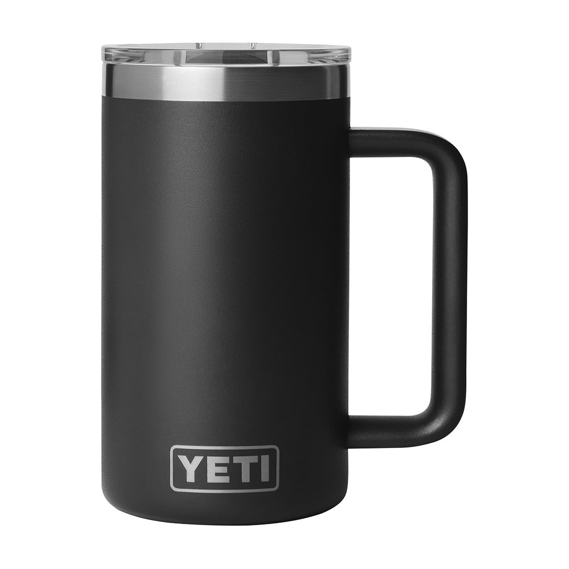Personalized YETI® Rambler® 24 oz Mug with DuraSip™ Ceramic Lining - Etchified-YETI®-YTR24CL-BLK