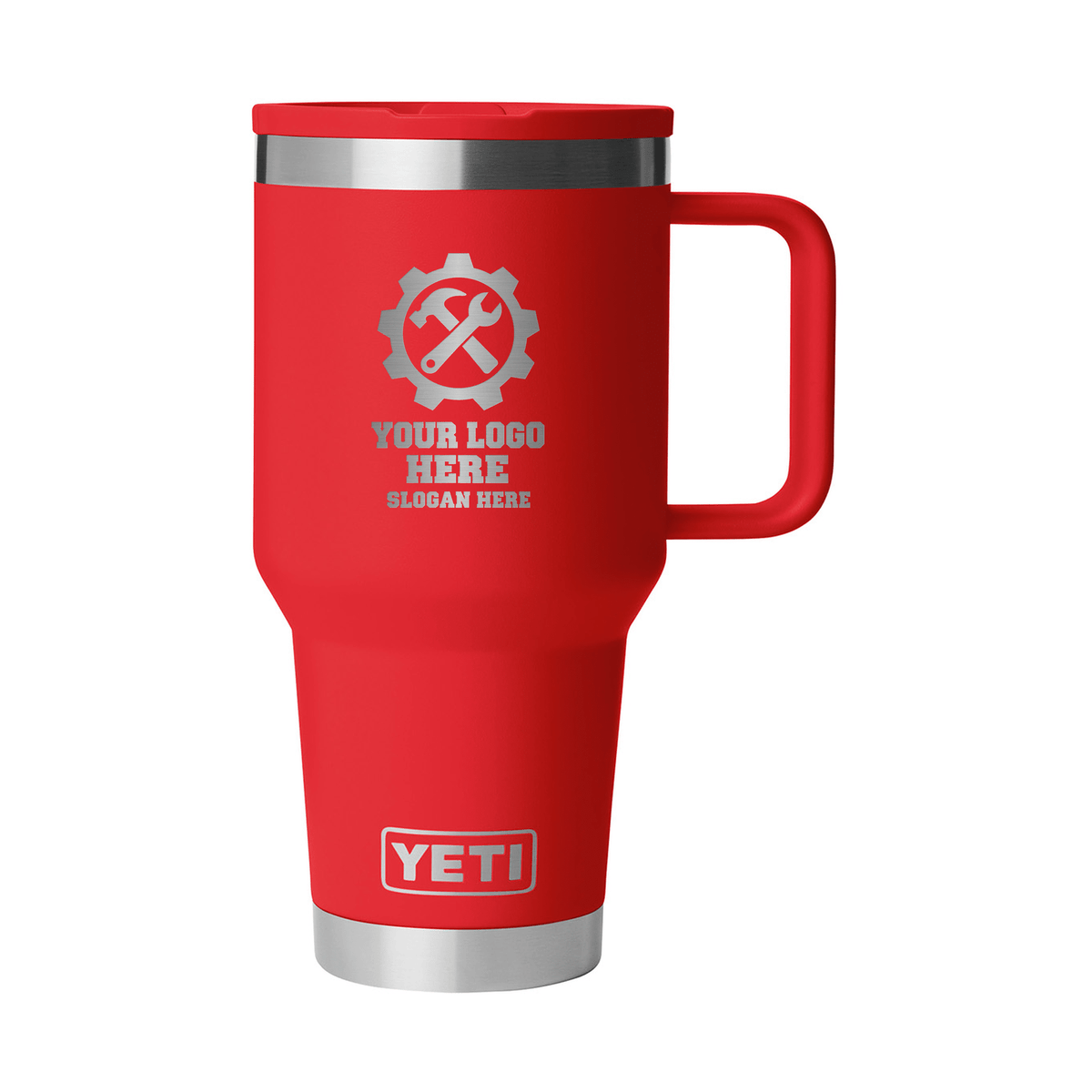 Personalized YETI® Rambler® 30 oz Travel Straw Mug - Etchified-YETI®-YTR30TSM-REDRESC