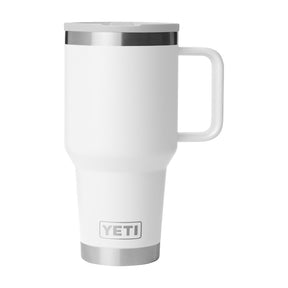 Personalized YETI® Rambler® 30 oz Travel Straw Mug - Etchified-YETI®-YTR30TSM-WHT