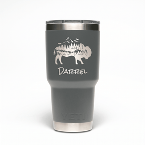 Personalized YETI® Rambler® 30 oz Tumbler - Etchified-YETI®-YRAM30BLACK