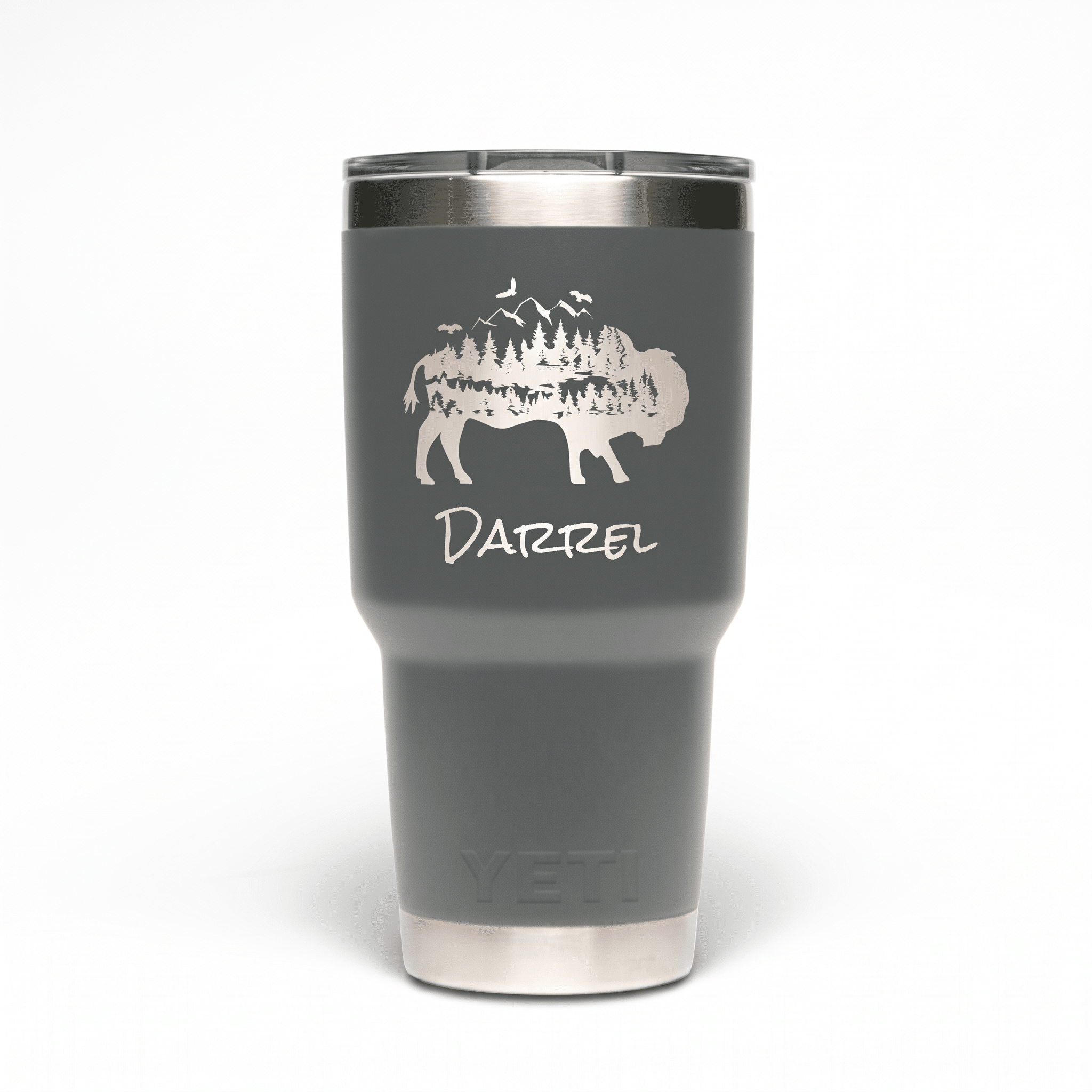 Personalized YETI® Rambler® 30 oz Tumbler - Etchified-YETI®-YRAM30BLACK