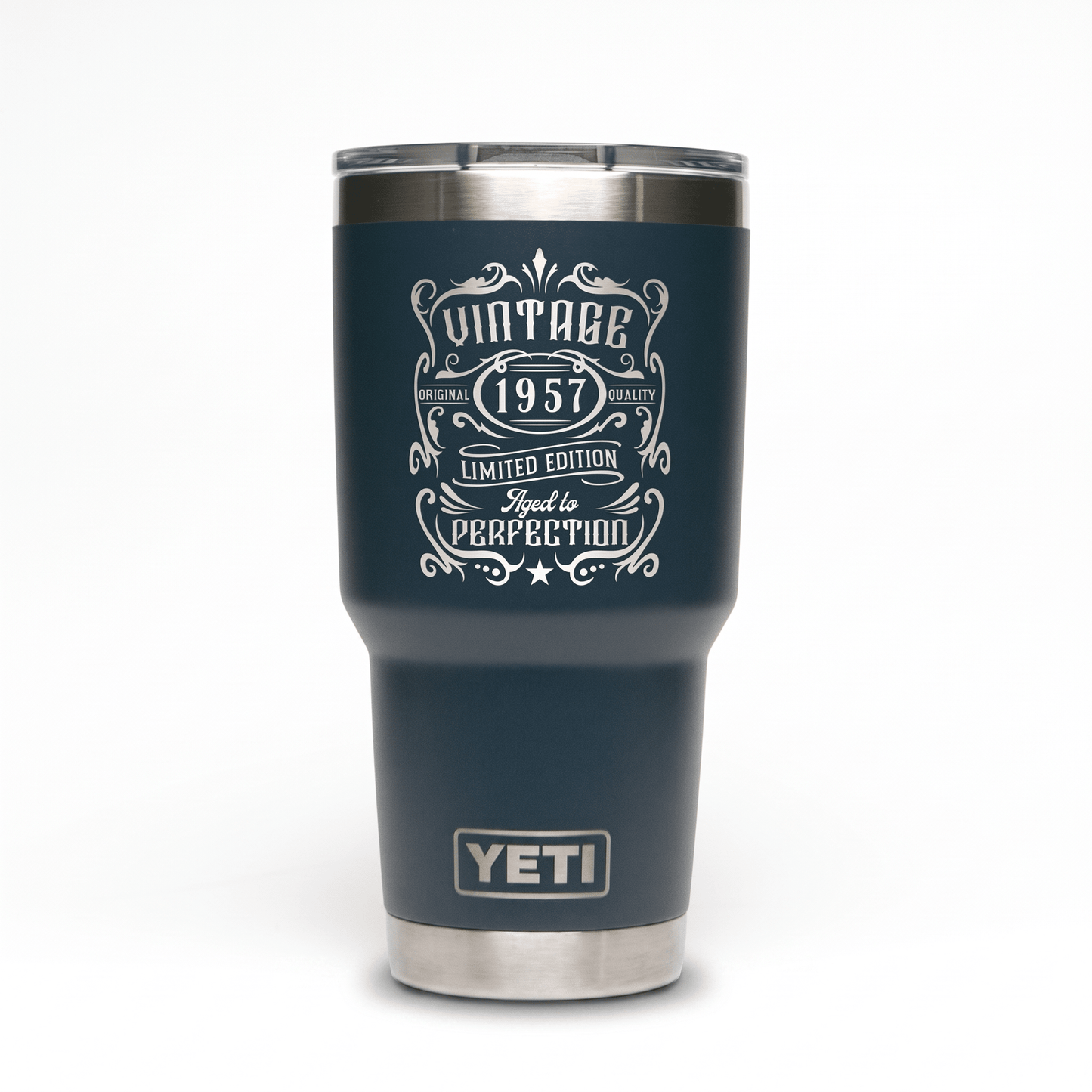 Personalized YETI® Rambler® 30 oz Tumbler - Etchified-YETI®-YRAM30NAVY