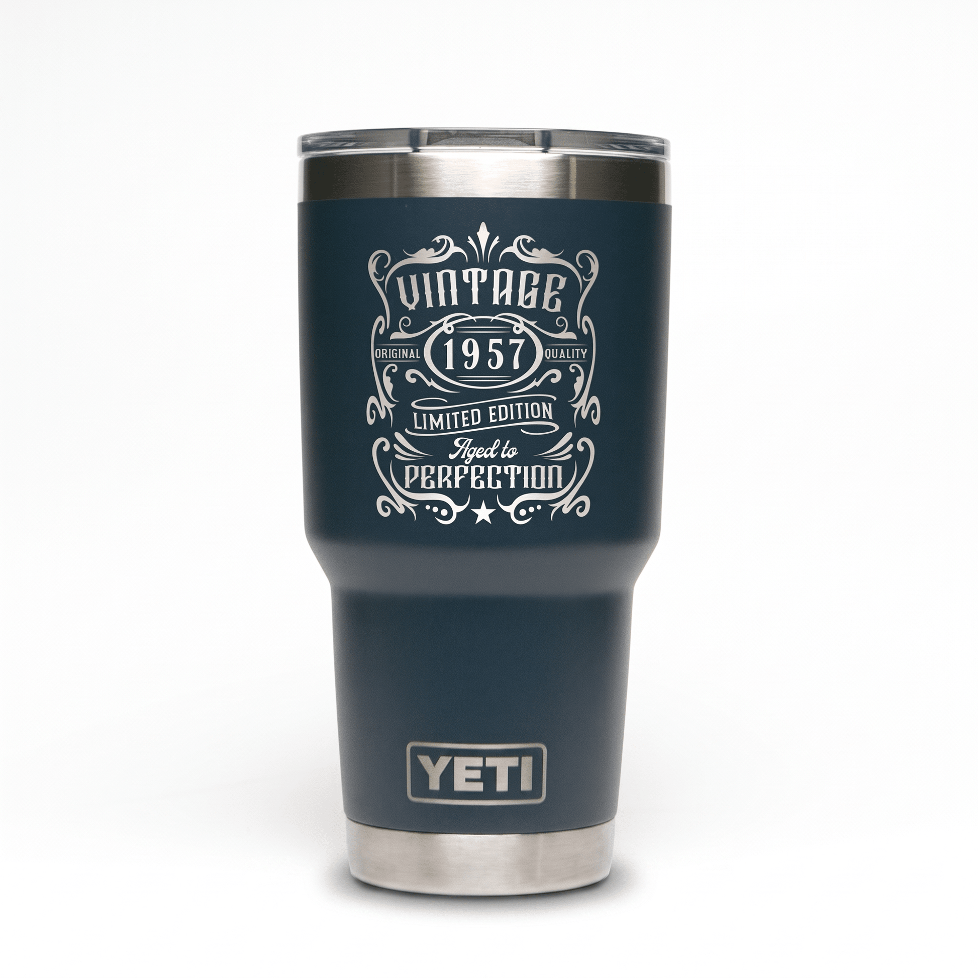 Personalized YETI® Rambler® 30 oz Tumbler - Etchified-YETI®-YRAM30NAVY
