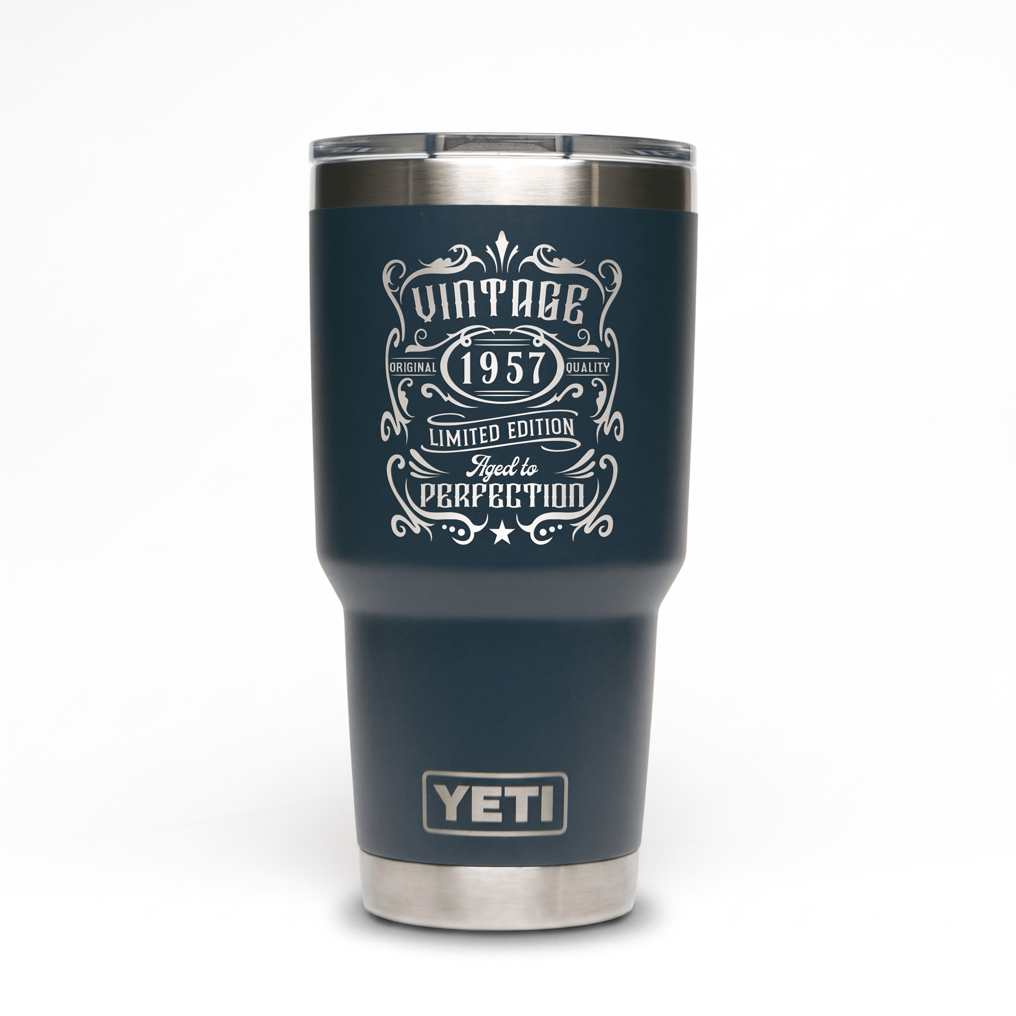 Personalized YETI® Rambler® 30 oz Tumbler - Etchified-YETI®-YRAM30NAVY