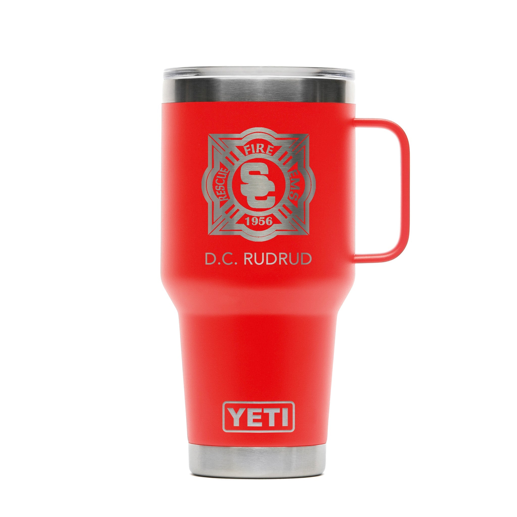 Personalized YETI® Rambler® 30oz Travel Mug with Stronghold Lid - Etchified - YETI® - YRAM30HRR