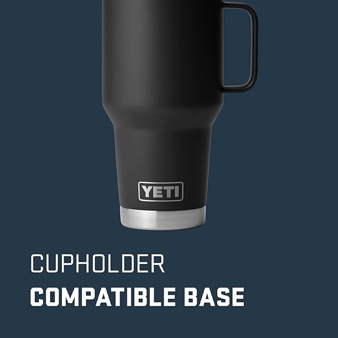 Personalized YETI® Rambler® 30oz Travel Mug with Stronghold Lid - Etchified - YETI® - YRAM30HSEAFOAM