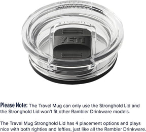 Personalized YETI® Rambler® 30oz Travel Mug with Stronghold Lid - Etchified - YETI® - YRAM30HWHITE