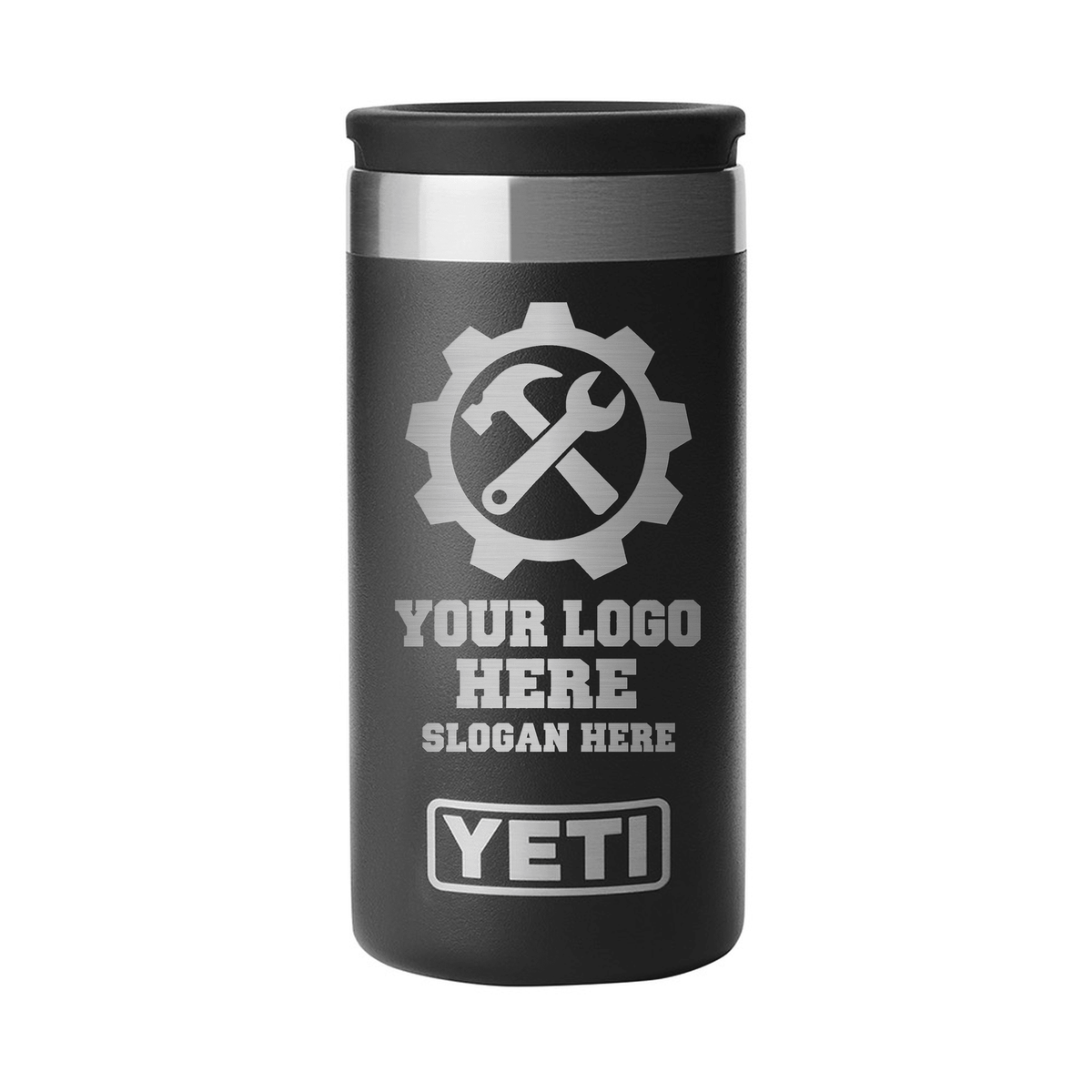 Personalized YETI® Shot Glasses with Case - Etchified-YETI®-YTSGS-BLK
