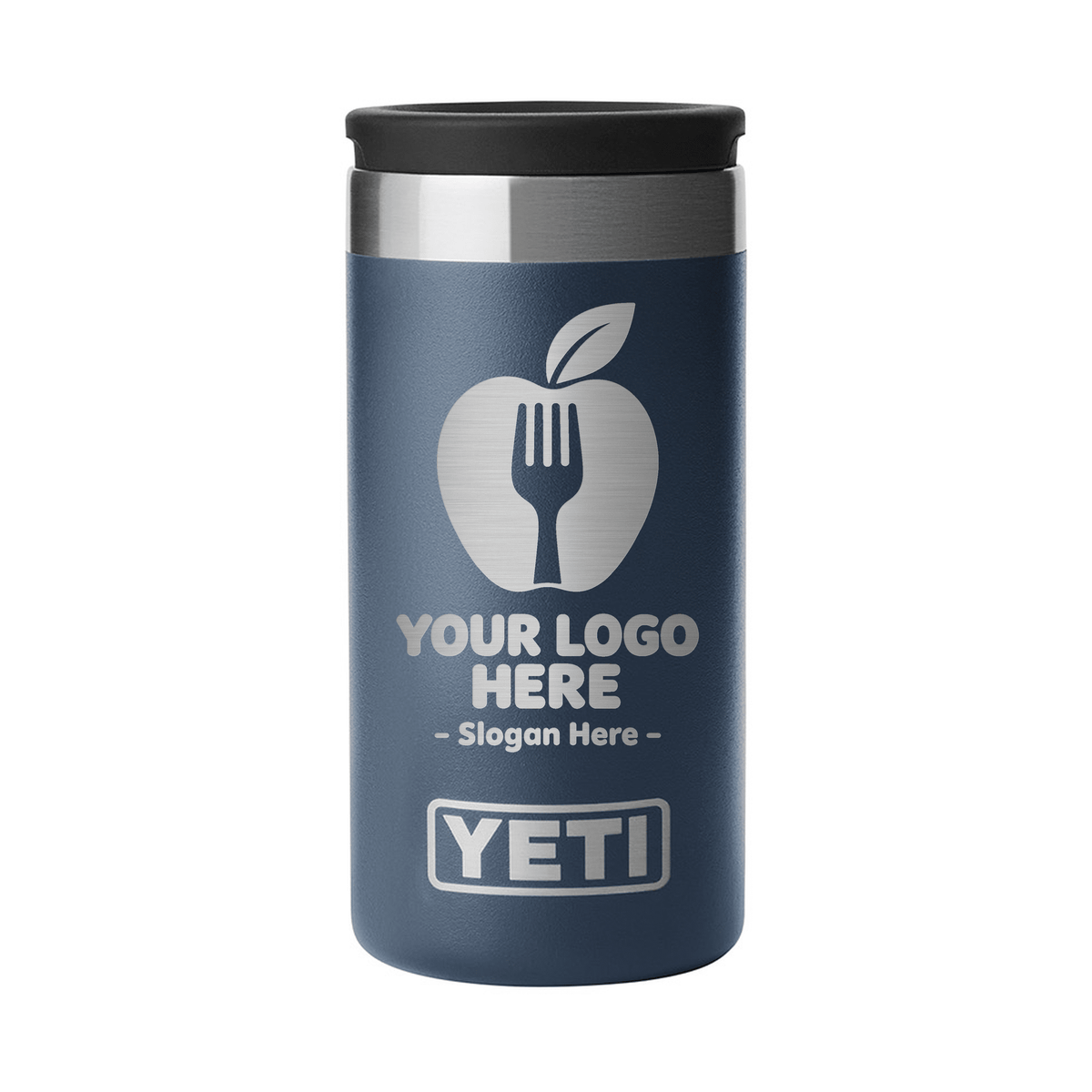 Personalized YETI® Shot Glasses with Case - Etchified-YETI®-YTSGS-BLUNVY