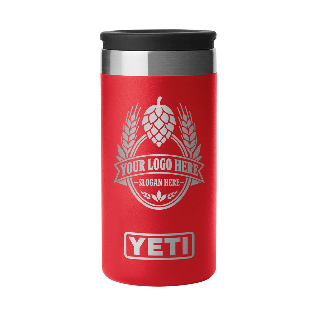 Personalized YETI® Shot Glasses with Case - Etchified-YETI®-YTSGS-REDRESC