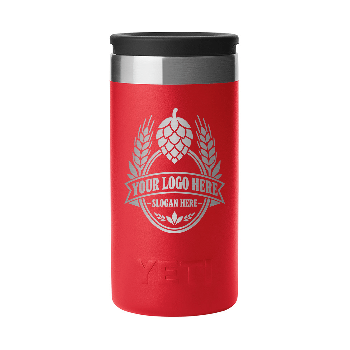 Personalized YETI® Shot Glasses with Case - Etchified-YETI®-YTSGS-REDRESC