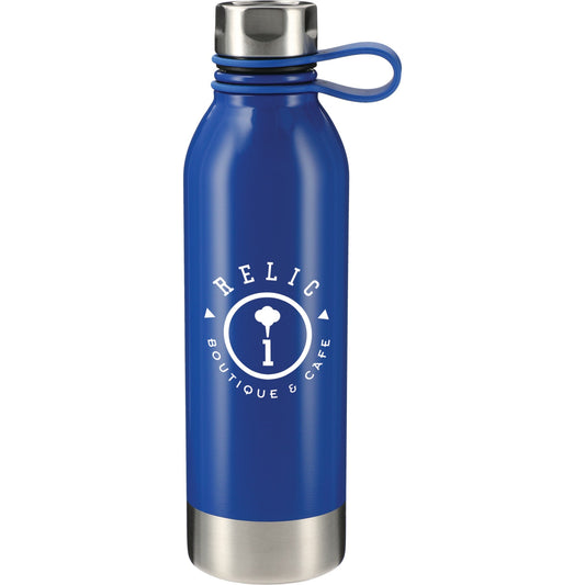 Perth 25oz Stainless Sports Bottle - Etchified - Etchified - SM-6975BL
