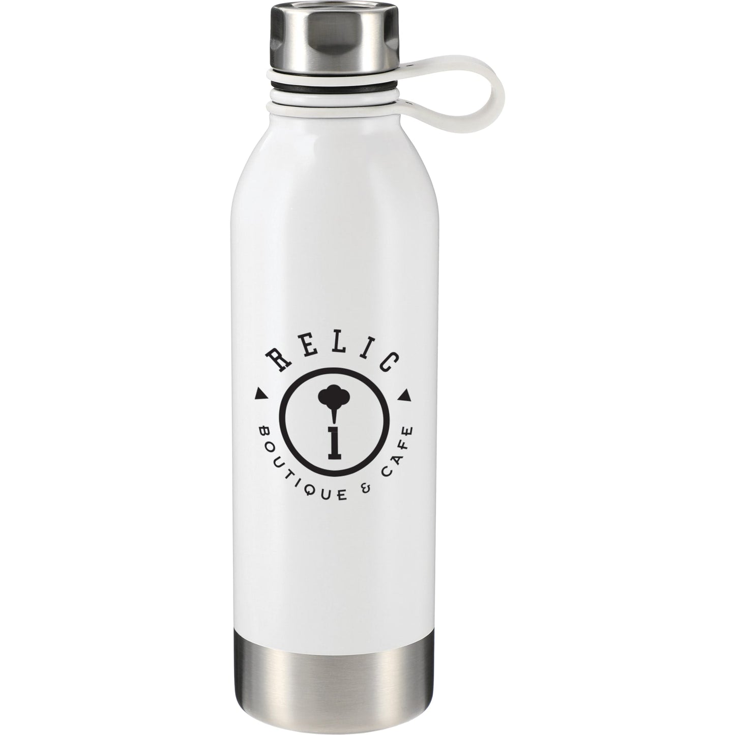 Perth 25oz Stainless Sports Bottle - Etchified - Etchified - SM-6975WH