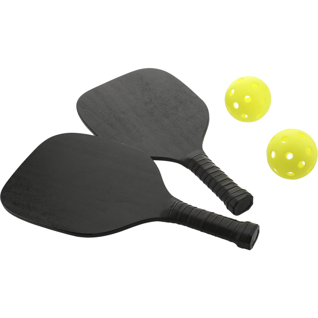 Pickleball Paddle and Ball Set - Etchified - PCNA (Leed's/Bullet/Trimark) - 1400-57BK