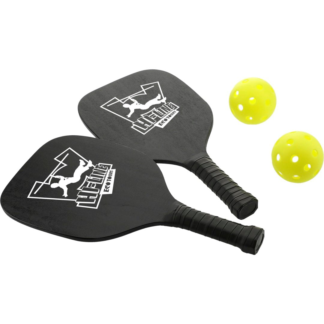 Pickleball Paddle and Ball Set - Etchified - PCNA (Leed's/Bullet/Trimark) - 1400-57BK