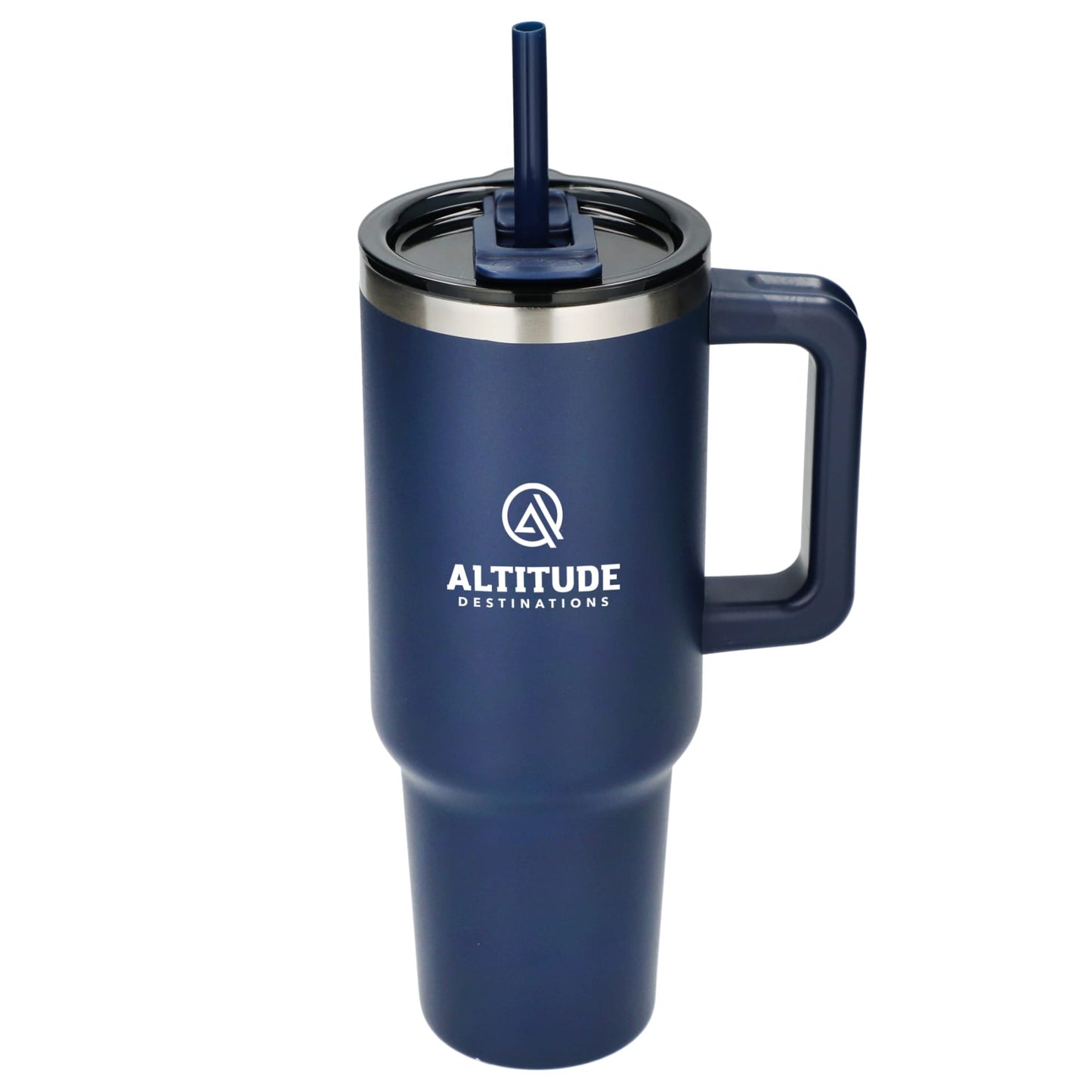 Pinnacle Recycled Travel Tumbler with Straw 40oz - Etchified - Etchified - 1603-15GY