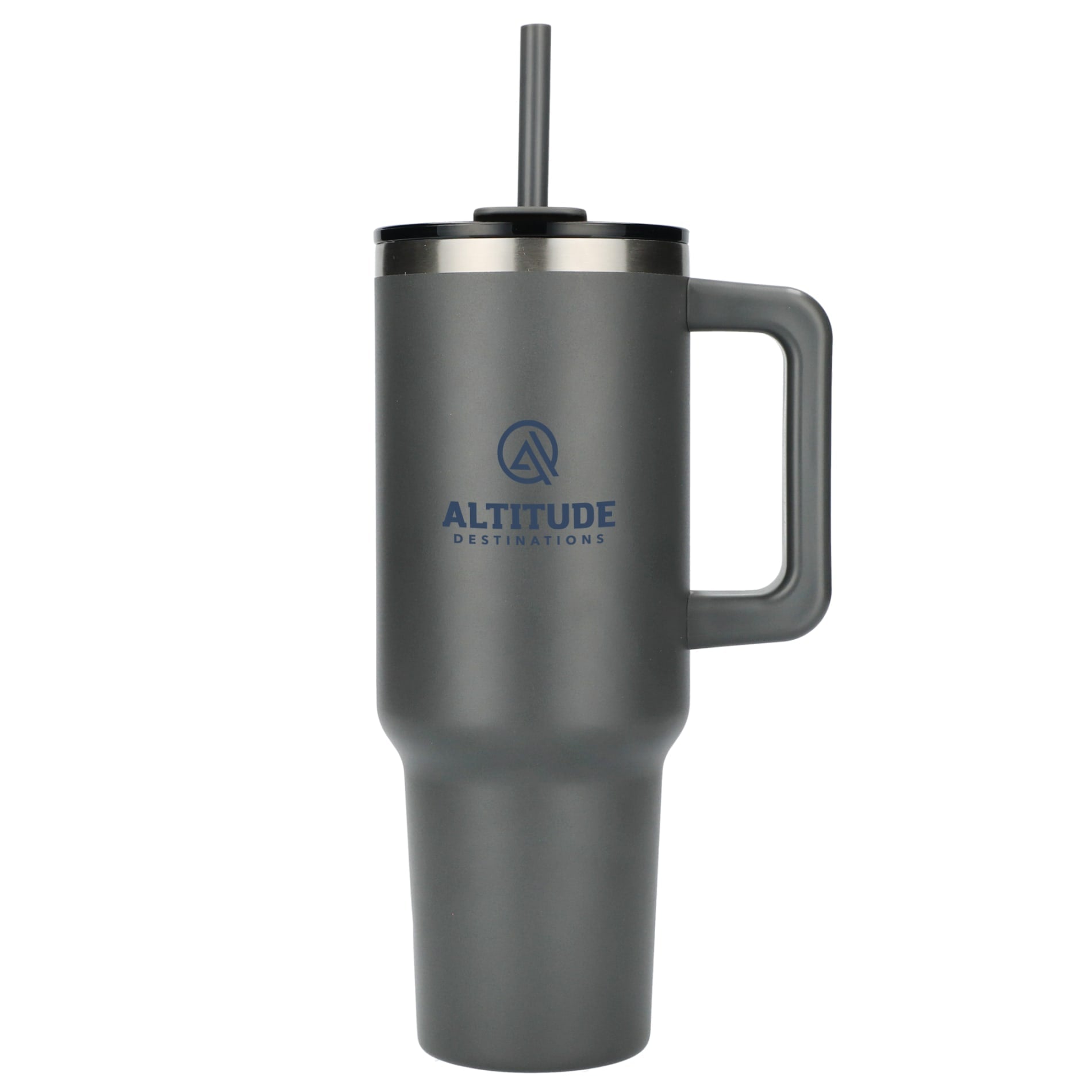 Pinnacle Recycled Travel Tumbler with Straw 40oz - Etchified - Etchified - 1603-15GY