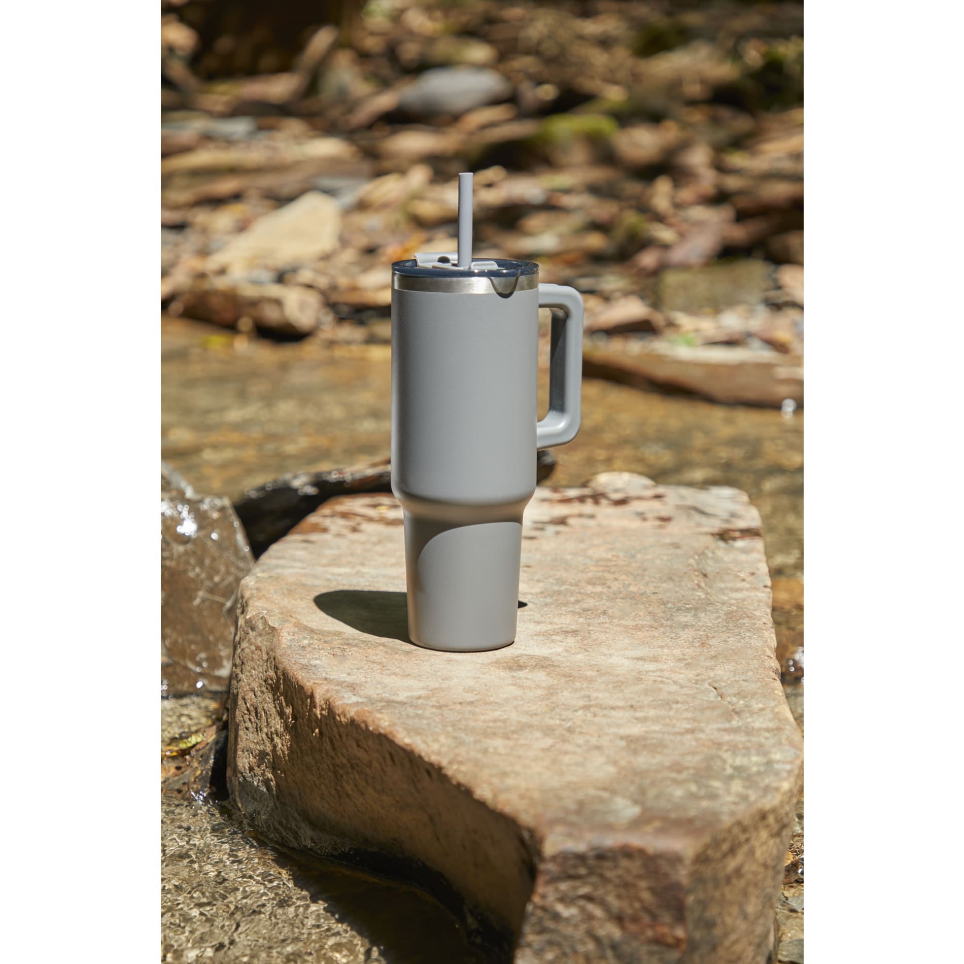 Pinnacle Recycled Travel Tumbler with Straw 40oz - Etchified - Etchified - 1603-15RD