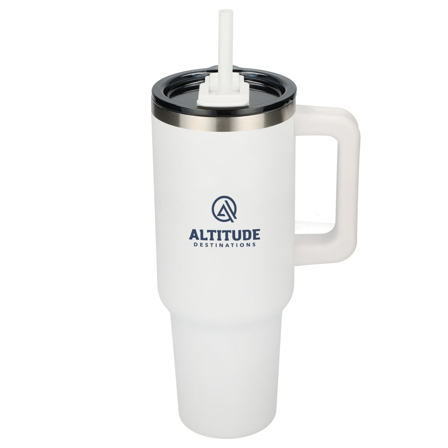 Pinnacle Recycled Travel Tumbler with Straw 40oz - Etchified - Etchified - 1603-15RD