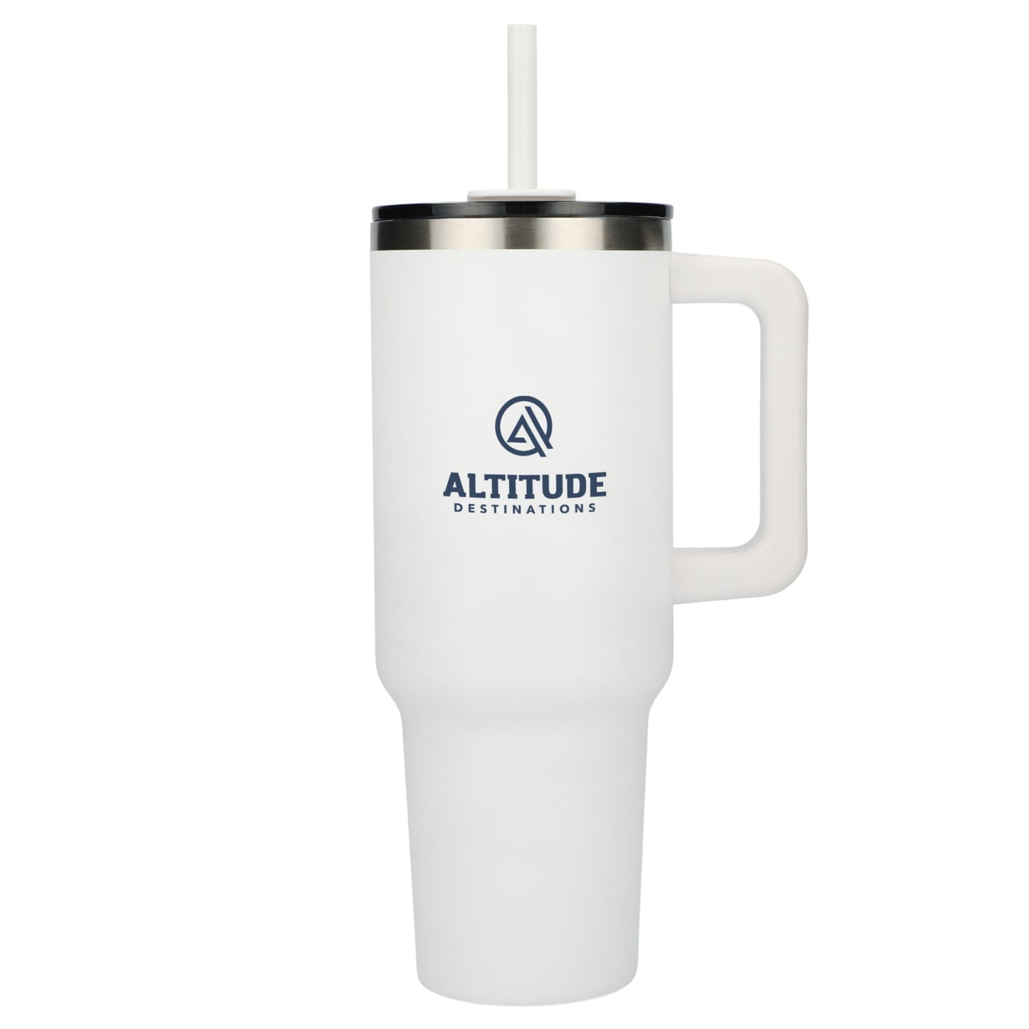 Pinnacle Recycled Travel Tumbler with Straw 40oz - Etchified - Etchified - 1603-15RD