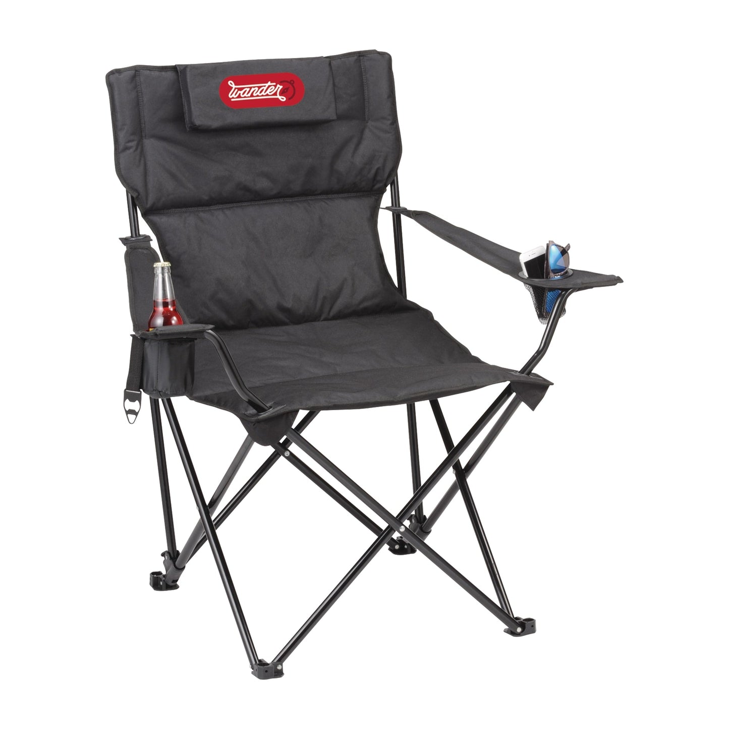 Premium Padded Reclining Chair (400lb Capacity) - Etchified - Etchified - 1070-87BK