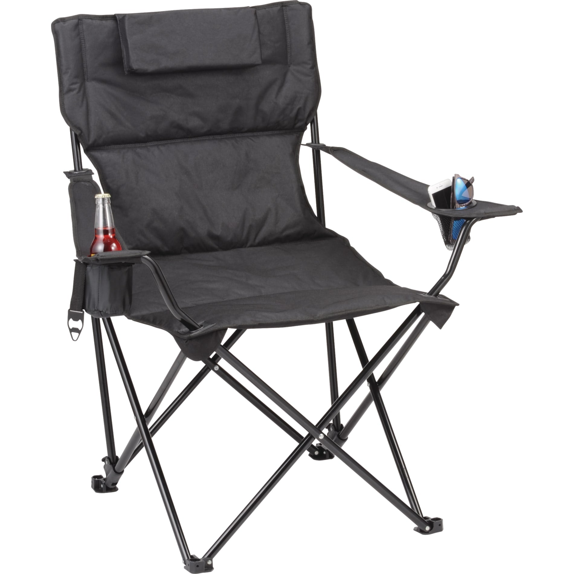 Premium Padded Reclining Chair (400lb Capacity) - Etchified - Etchified - 1070-87BK