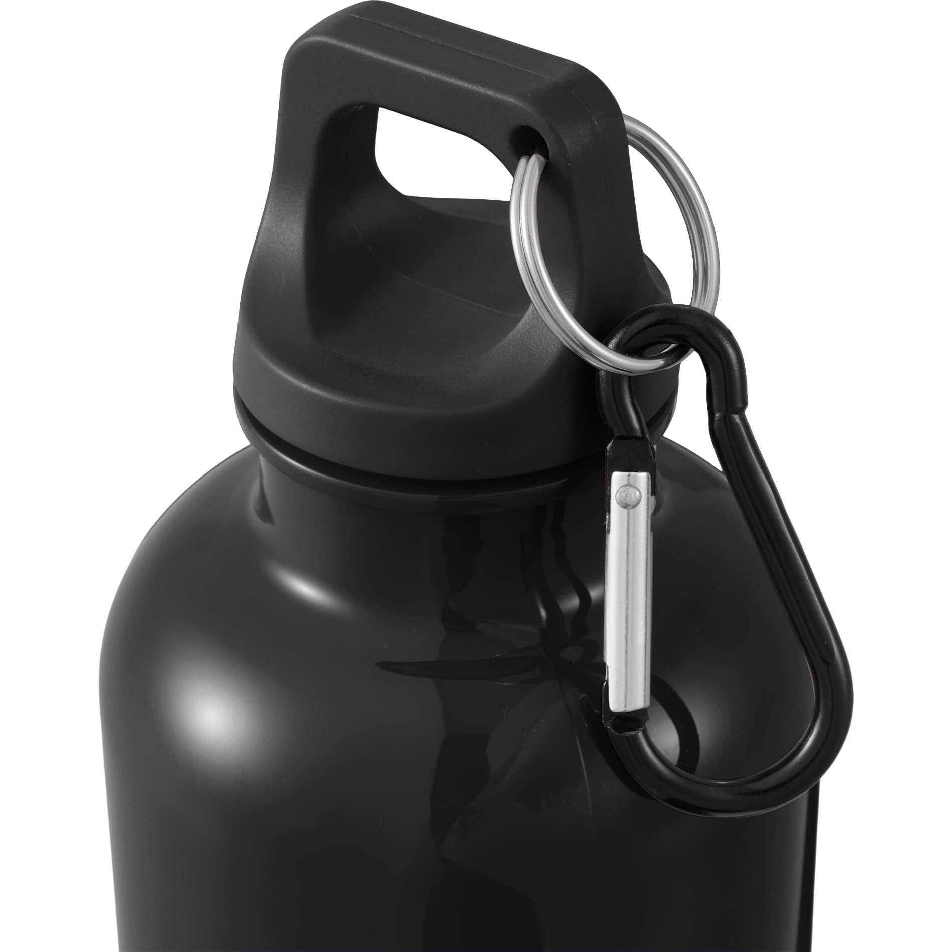 Race 25oz Recycled Bottle with Carabiner - Etchified - Etchified - SM-6973BK