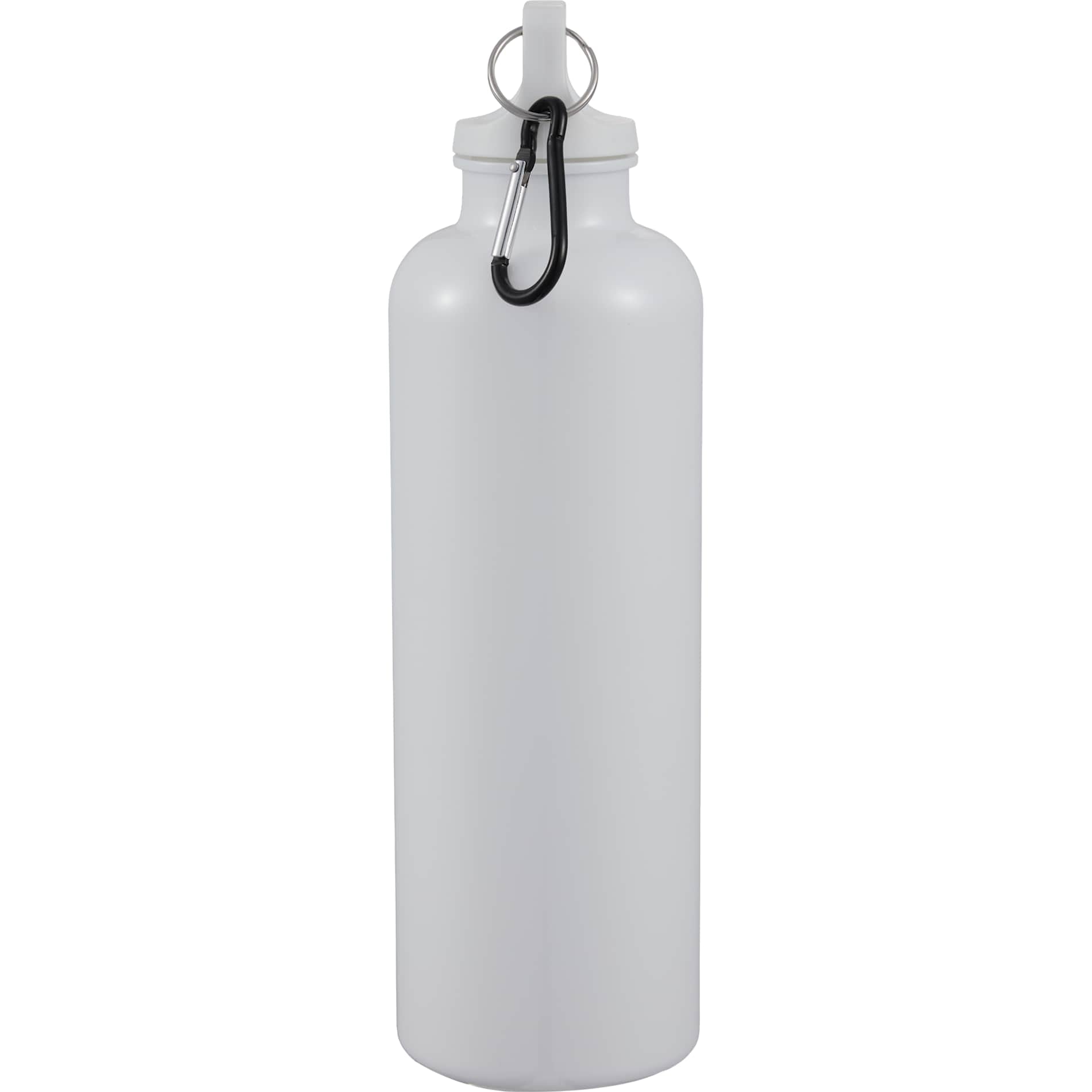 Race 25oz Recycled Bottle with Carabiner - Etchified - Etchified - SM-6973WH