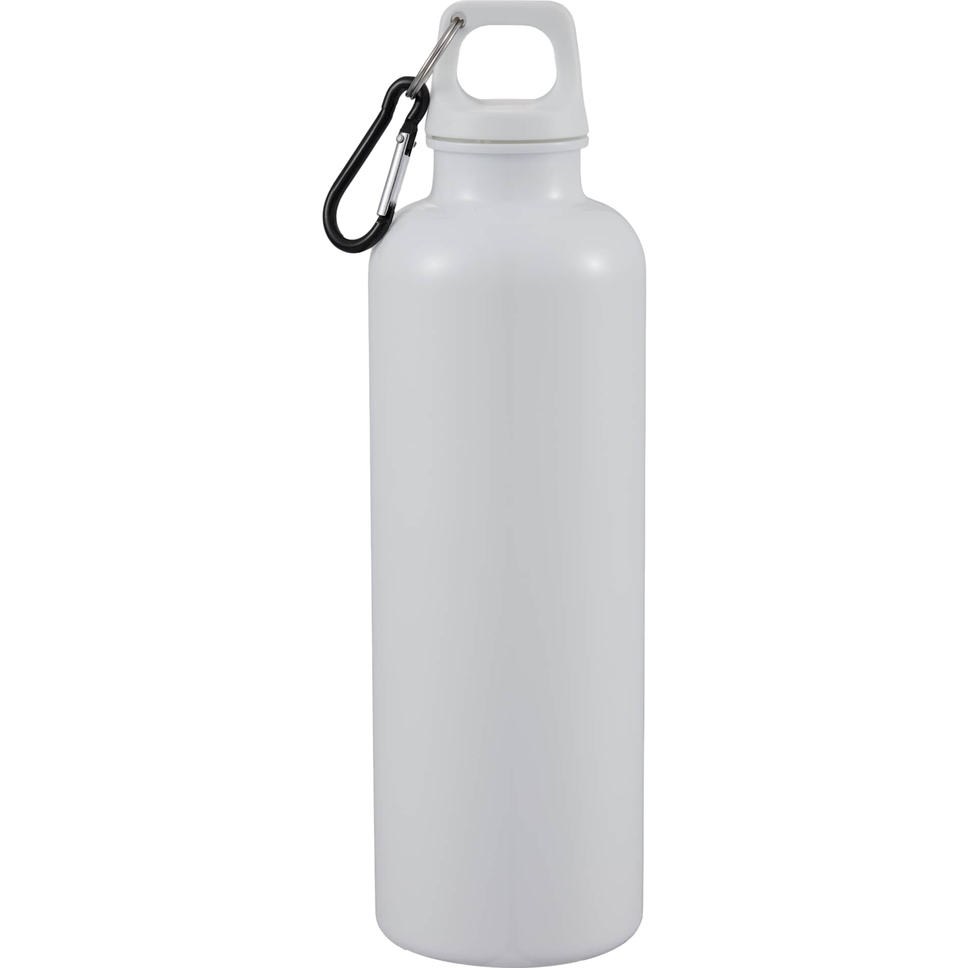 Race 25oz Recycled Bottle with Carabiner - Etchified - Etchified - SM-6973WH