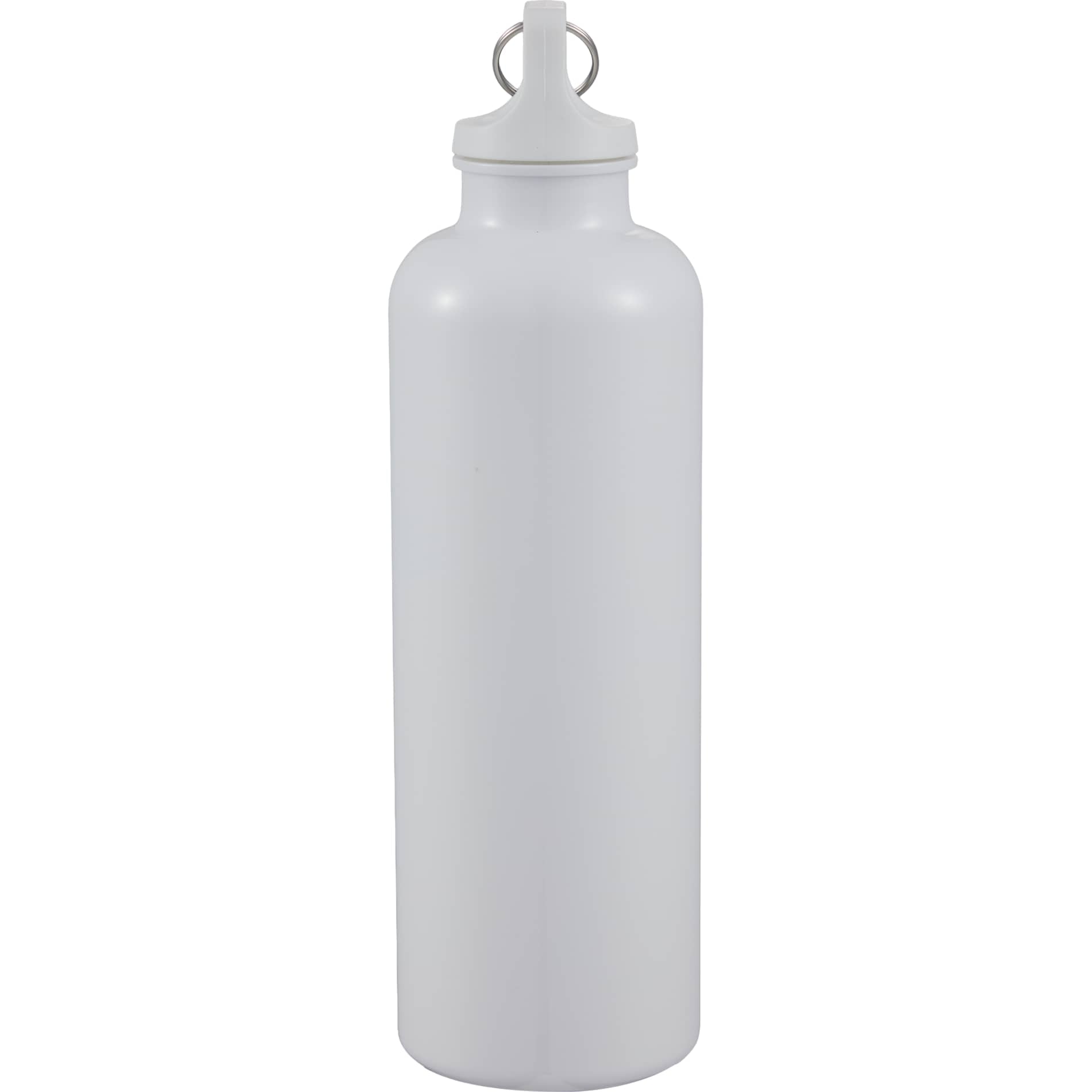Race 25oz Recycled Bottle with Carabiner - Etchified - Etchified - SM-6973WH