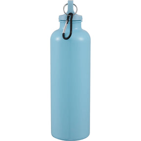 Race 25oz Recycled Bottle with Carabiner - Etchified - Etchified - SM-6973WH