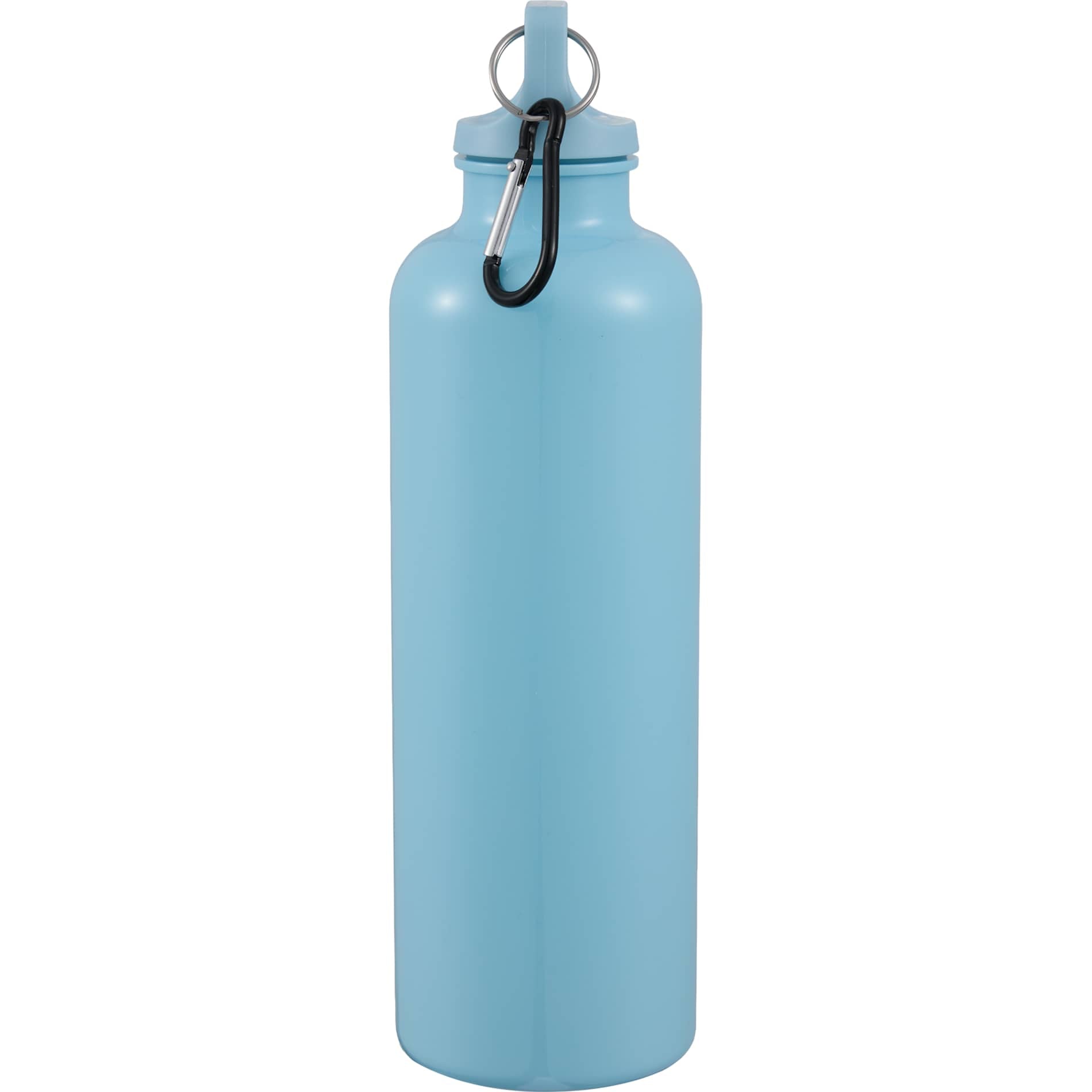Race 25oz Recycled Bottle with Carabiner - Etchified - Etchified - SM-6973WH