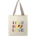 Rainbow Recycled 6oz Cotton Convention Tote - Etchified - Etchified - 7901-01NT