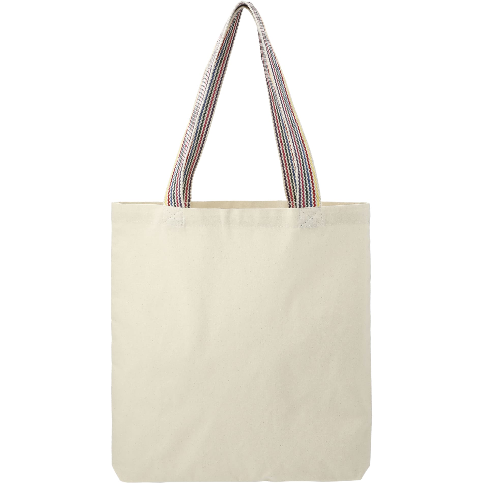 Rainbow Recycled 6oz Cotton Convention Tote - Etchified - Etchified - 7901-01NT