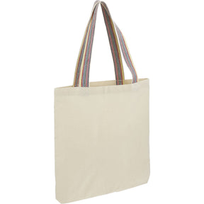 Rainbow Recycled 6oz Cotton Convention Tote - Etchified - Etchified - 7901-01NT