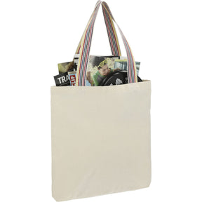 Rainbow Recycled 6oz Cotton Convention Tote - Etchified - Etchified - 7901-01NT
