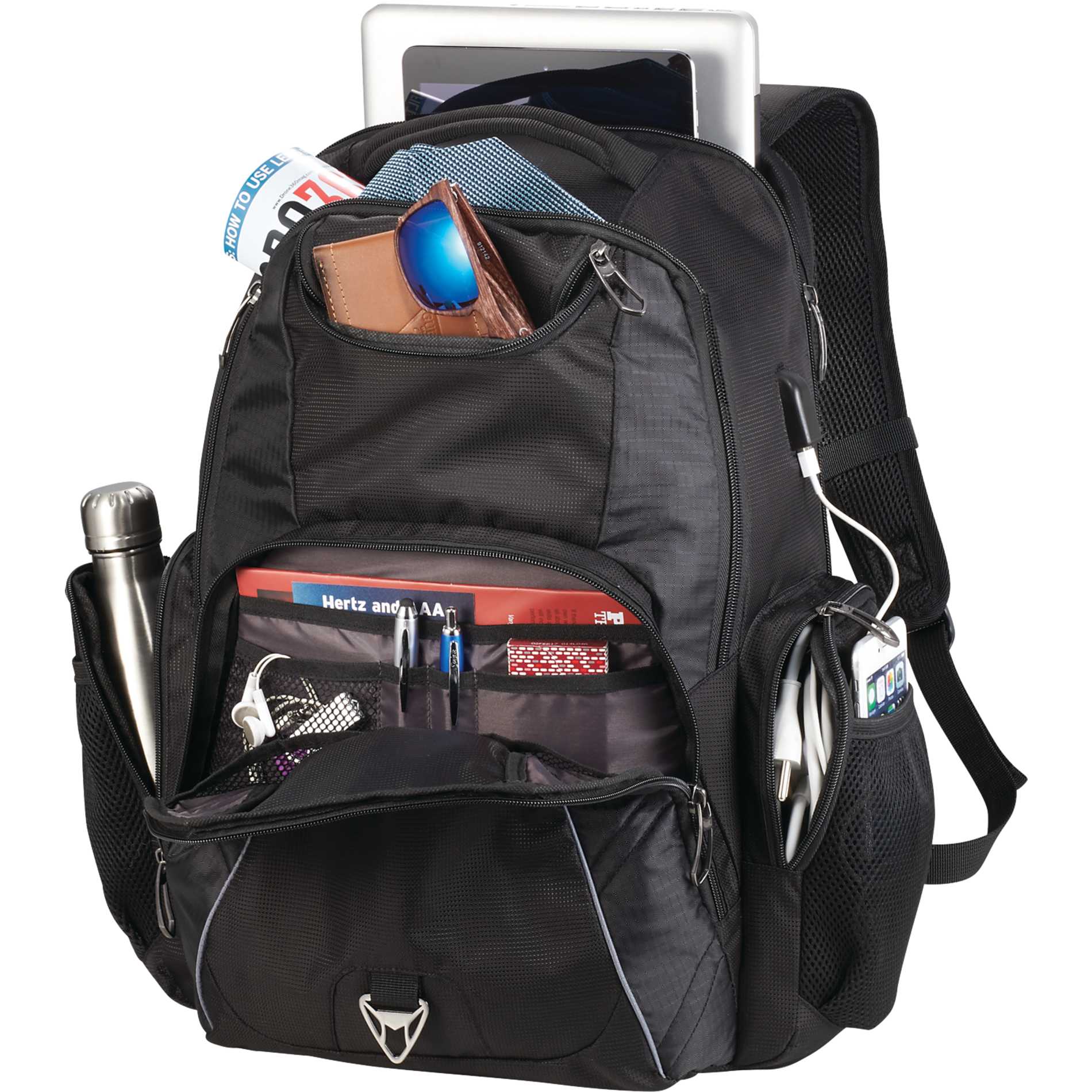 Rainier TSA 17" Computer Backpack - Etchified - Etchified - 5790-04BK