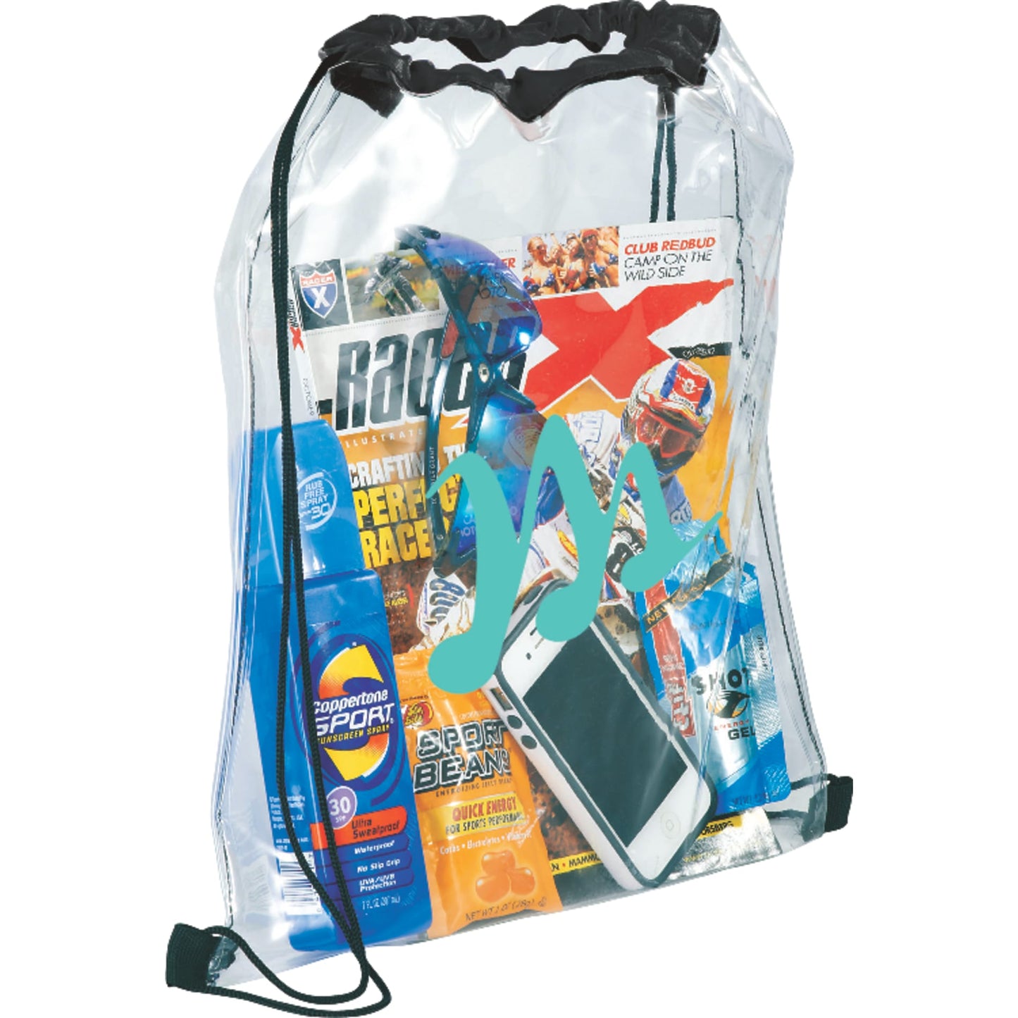 Rally Clear Drawstring Bag - Etchified - Etchified - SM-7200NY