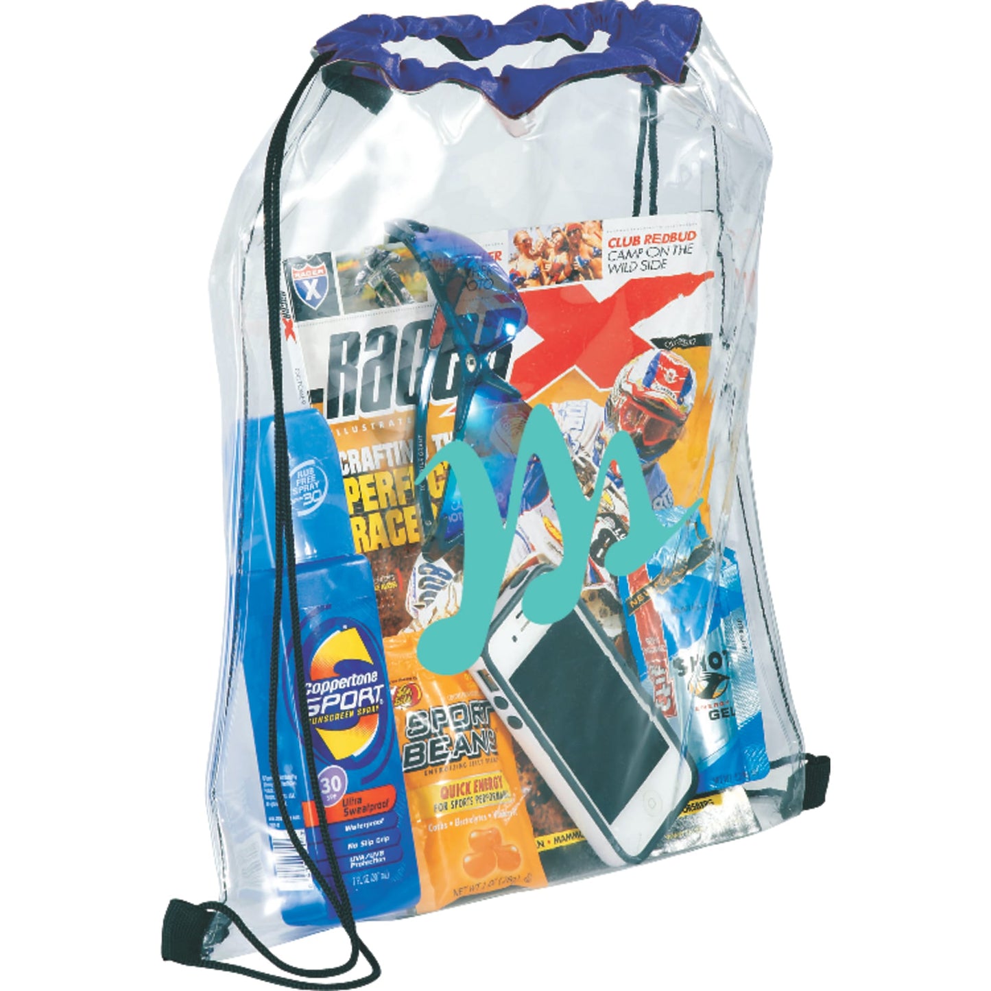 Rally Clear Drawstring Bag - Etchified - Etchified - SM-7200NY
