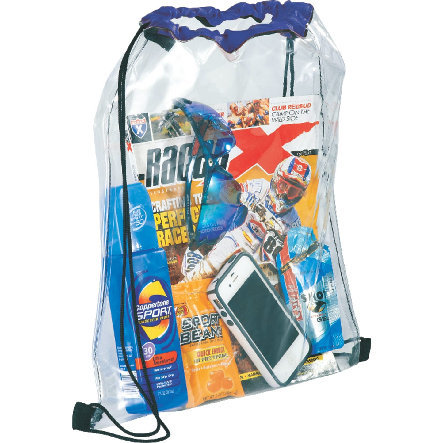 Rally Clear Drawstring Bag - Etchified - Etchified - SM-7200NY