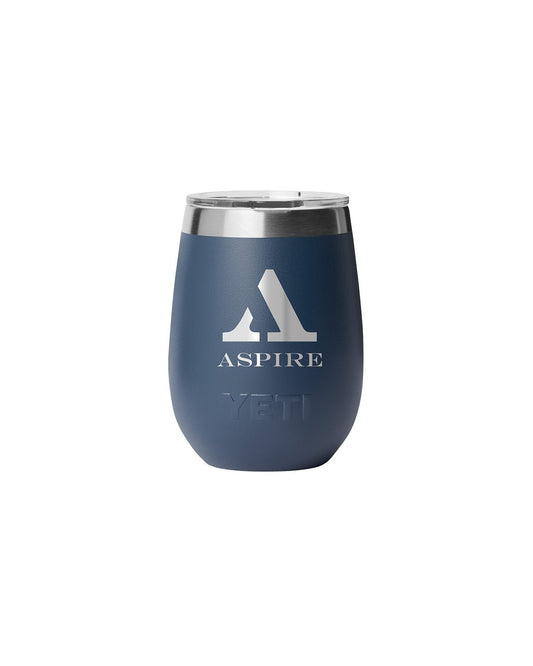 Rambler® 10 oz Wine Tumbler with Durasip™ Ceramic Lining - Etchified-YETI®.-YTR10WDCL-BLUNVY