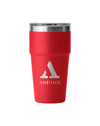 Rambler® 20 oz Stackable Cup with MagSlider™ Lid - Etchified - YETI® - YTR20STK-YTR20STK-REDRESC