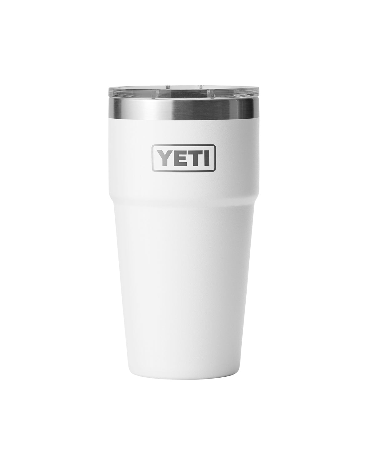 Rambler® 20 oz Stackable Cup with MagSlider™ Lid - Etchified - YETI® - YTR20STK-YTR20STK-WHT