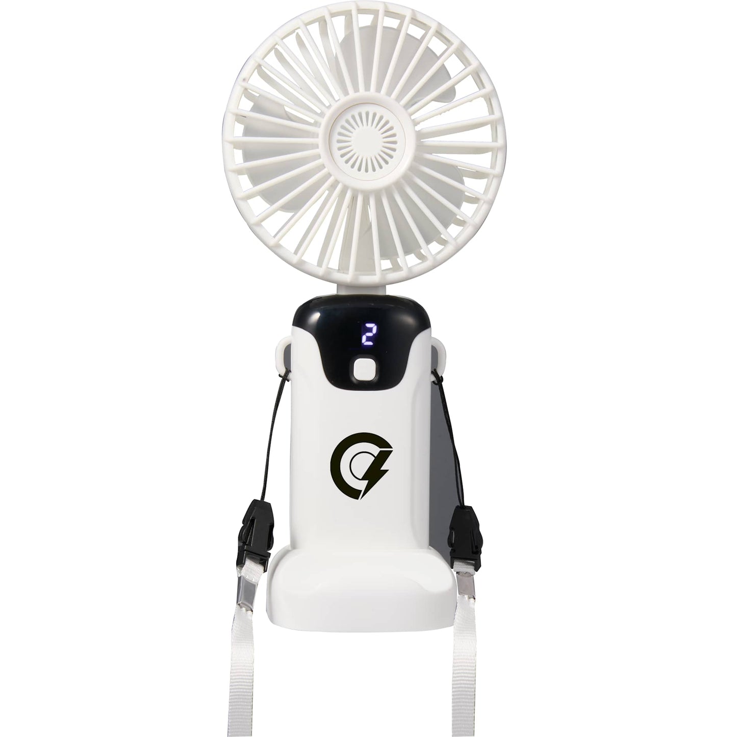 Rechargeable 100% RABS Personal LED Fan - Etchified - Etchified - SM-1412WH