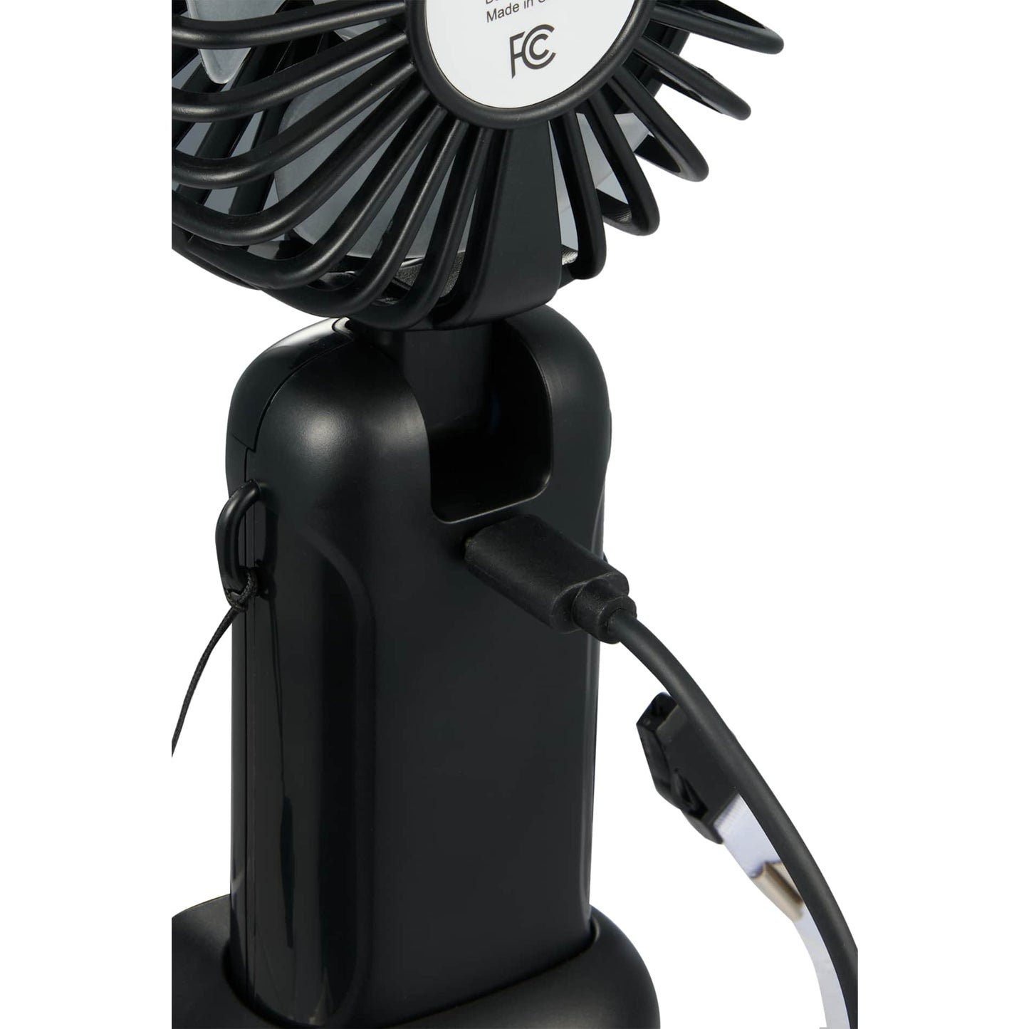Rechargeable 100% RABS Personal LED Fan - Etchified - Etchified - SM-1412WH