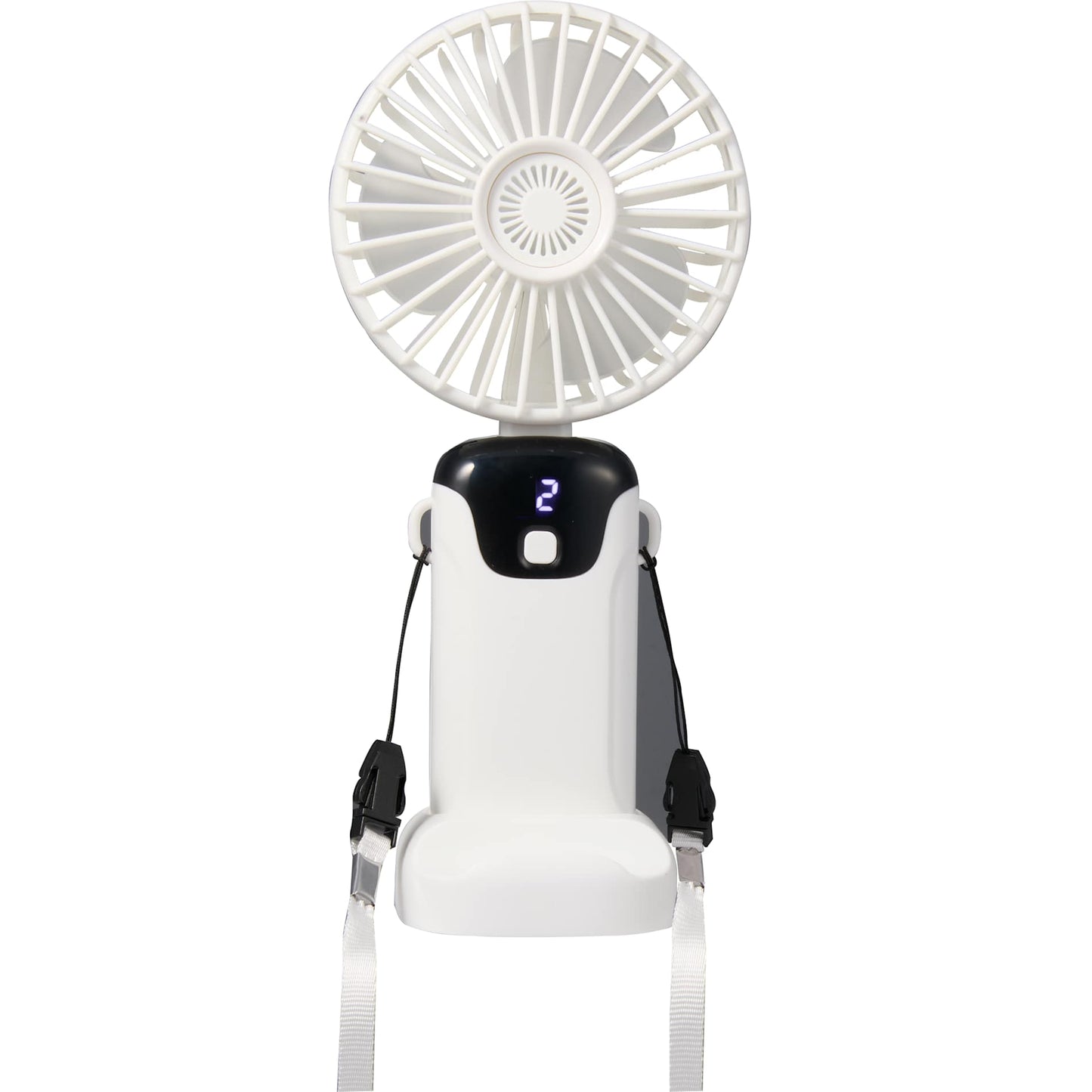 Rechargeable 100% RABS Personal LED Fan - Etchified - Etchified - SM-1412WH