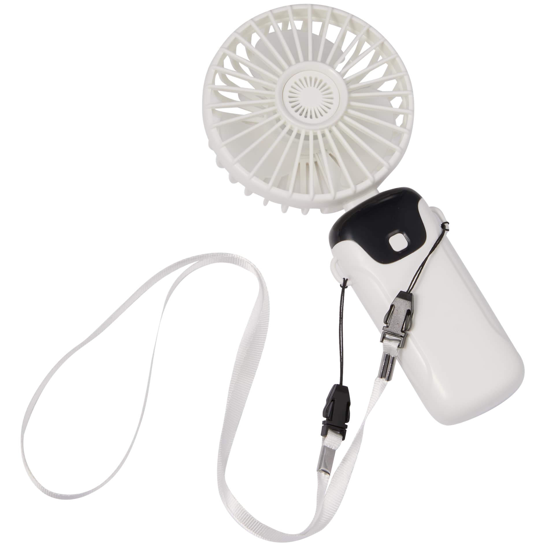 Rechargeable 100% RABS Personal LED Fan - Etchified - Etchified - SM-1412WH