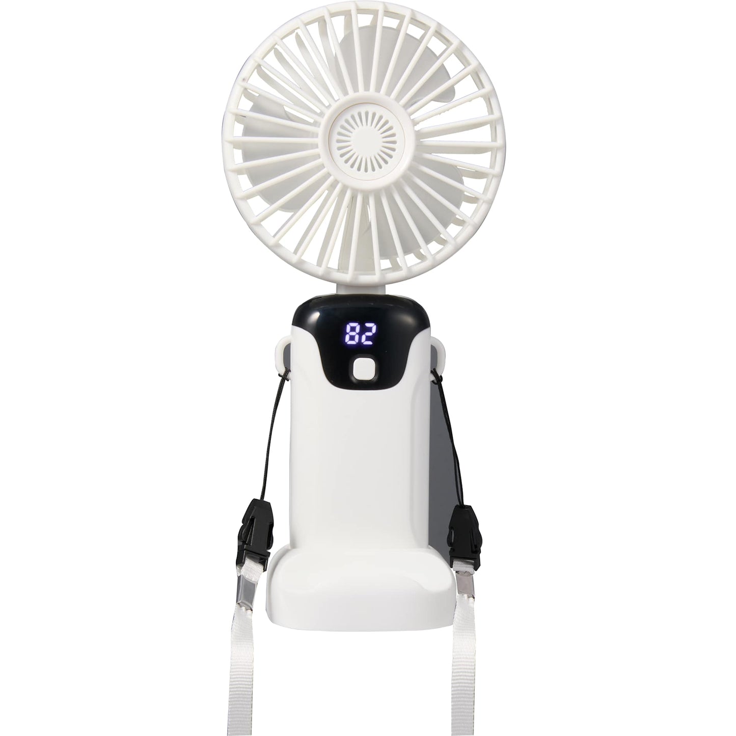 Rechargeable 100% RABS Personal LED Fan - Etchified - Etchified - SM-1412WH