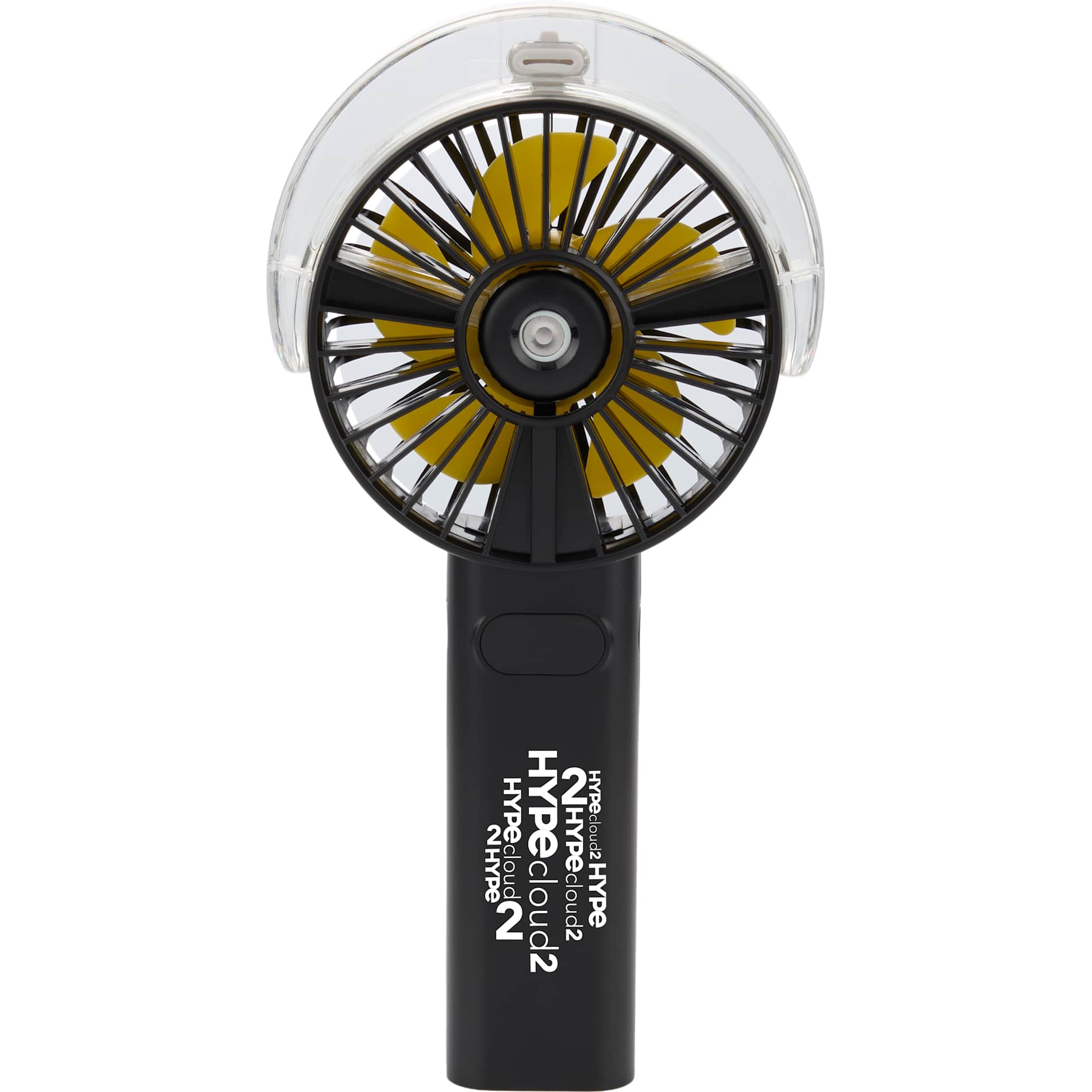 Rechargeable Portable LED Fan with Water Mist - Etchified - Etchified - SM-1418BK
