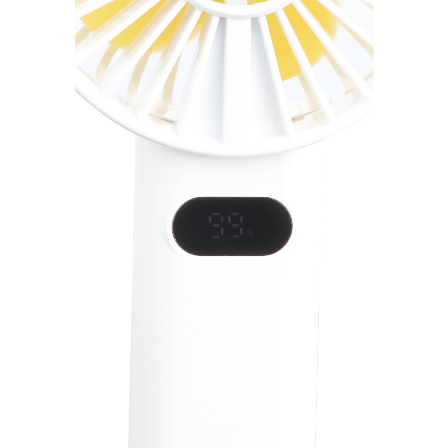 Rechargeable Portable LED Fan with Water Mist - Etchified - Etchified - SM-1418WH
